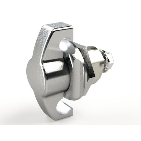 Saginaw Control & Engineering Door Latch, 1.33 in. H x 1.10 in. W x 1.10 in. L, 316 Stainless Steel SCE-PLWKSS